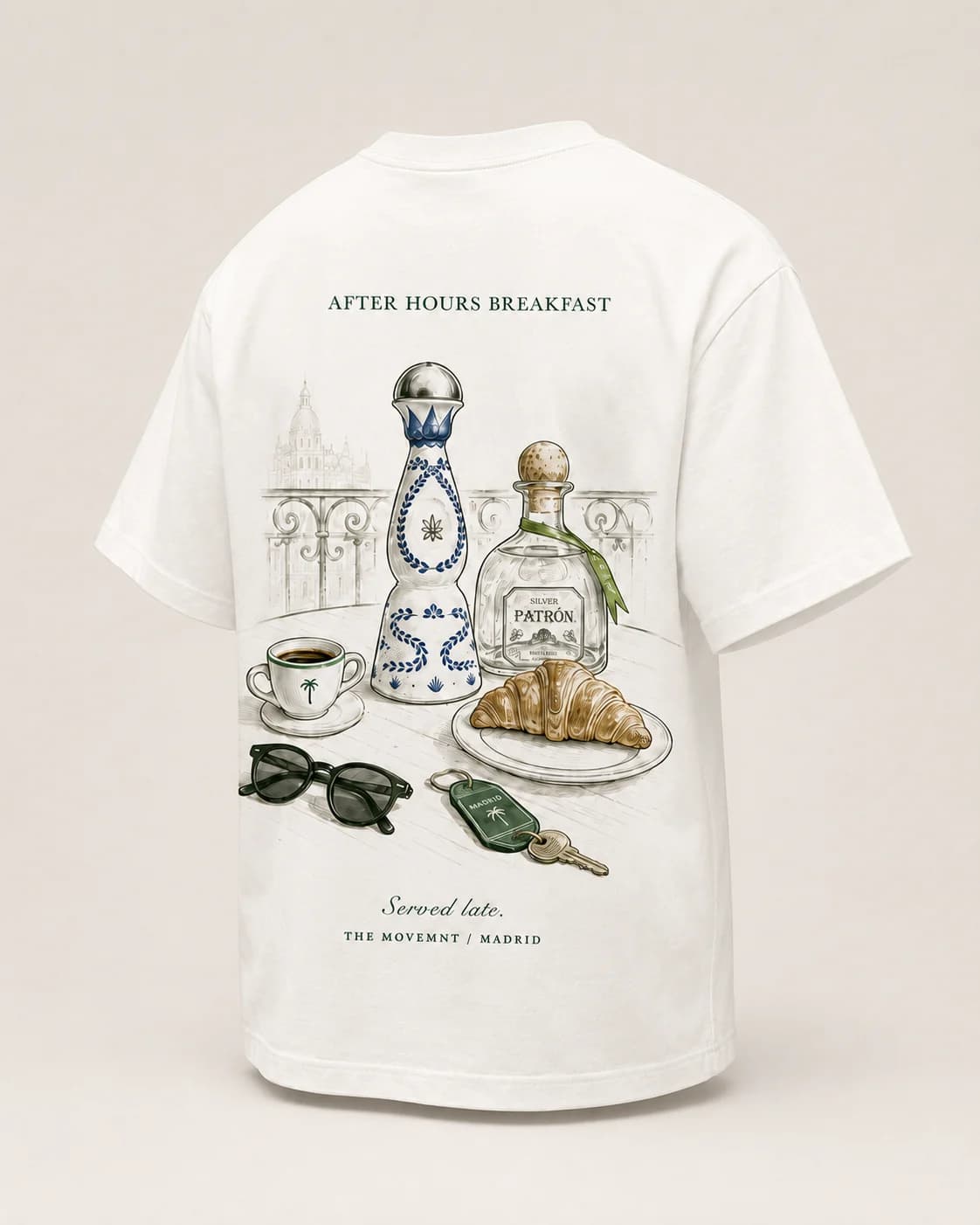 After Hours Breakfast — White, back